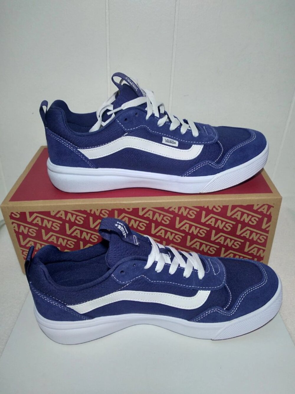 Vans Range EXP Men's 10.5 Casual Shoes Deep Twilight Suede/Canvas VN000CY1EMT